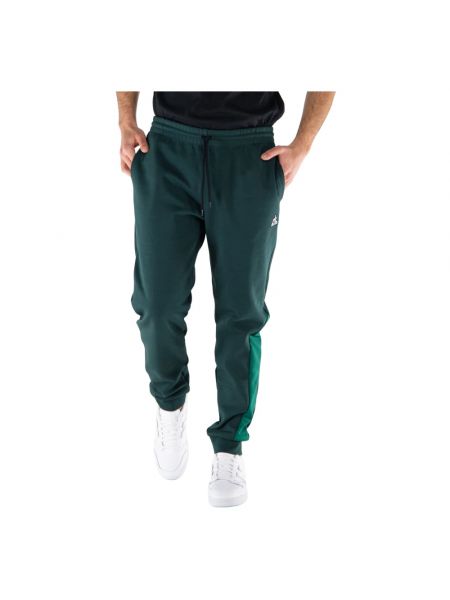 Spodnie sportowe Le Coq Sportif zielone