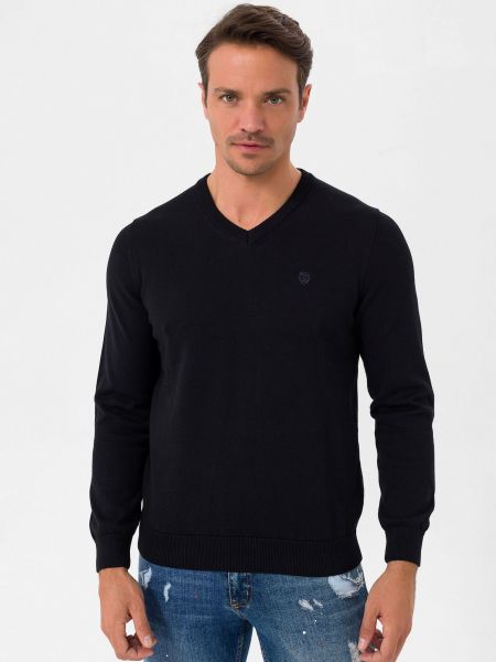 Пуловер Jimmy Sanders черно