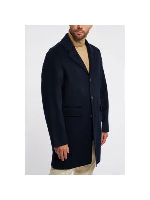 Abrigo de lana Amaránto azul