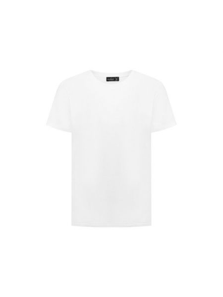 Хлопковая футболка Van Laack, белая