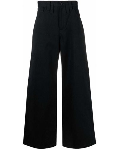 Pantalones oversized Versace negro