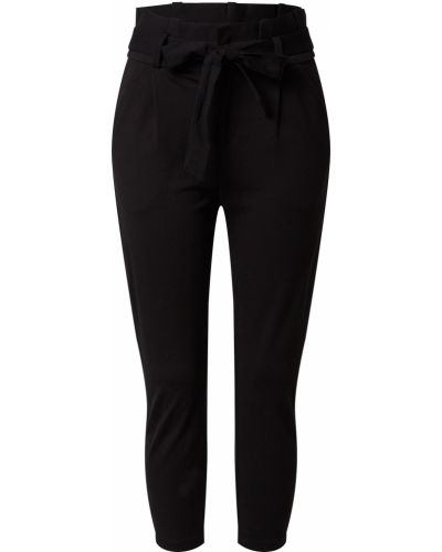 Plisované voľné nohavice Vero Moda Petite čierna