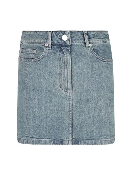 Spódnica jeansowa Remain Birger Christensen niebieska