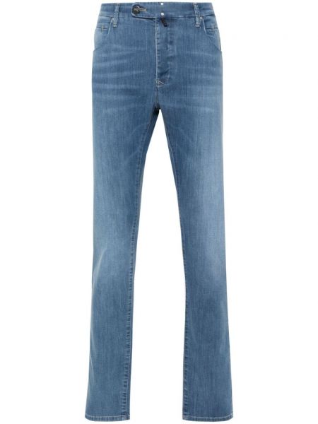 Skinny džíny Incotex modré