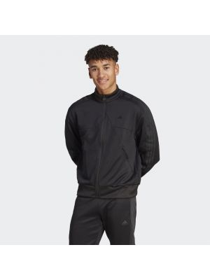 Ватиран елек с качулка Adidas Sportswear черно