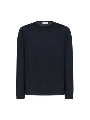 Sweter z wełny merino John Smedley czarny