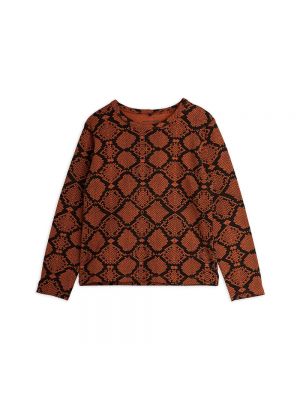 Dzianinowy sweter Mini Rodini brązowy
