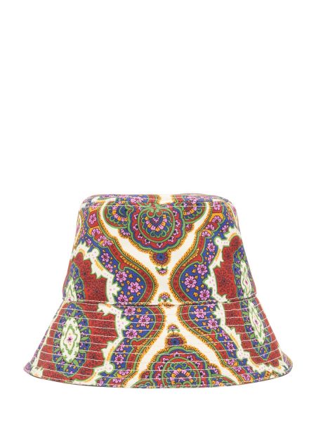 Gorro de algodón con estampado Etro