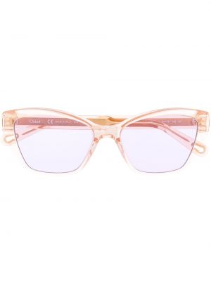 Gafas de sol oversized Chloé Eyewear rosa
