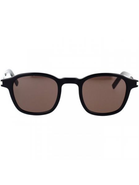 Czarne okulary przeciwsłoneczne slim fit Yves Saint Laurent