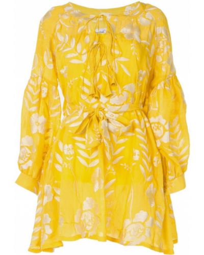 Mini vestido Bambah amarillo