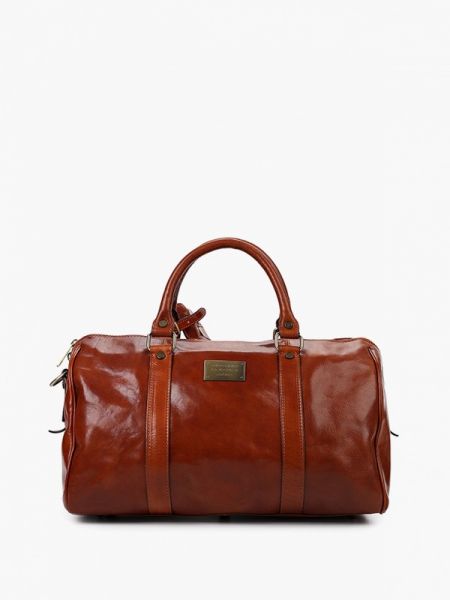 Кожаная дорожная сумка Tuscany Leather коричневая