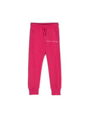 Spodnie sportowe Marc Jacobs różowe