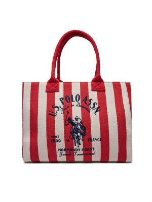 Пляжна сумка U.s. Polo Assn. червона