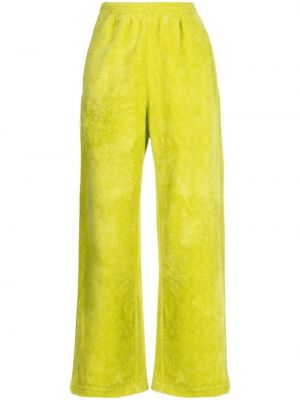 Fleecové teplákové nohavice Jnby zelená