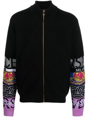 Sweatshirt Versace svart