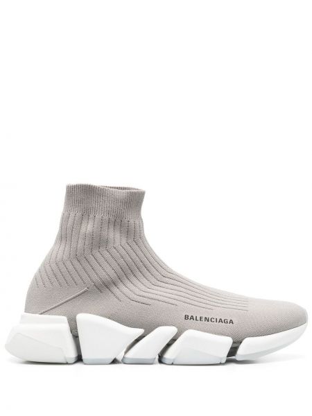 Skli på slip-on sneakers Balenciaga grå