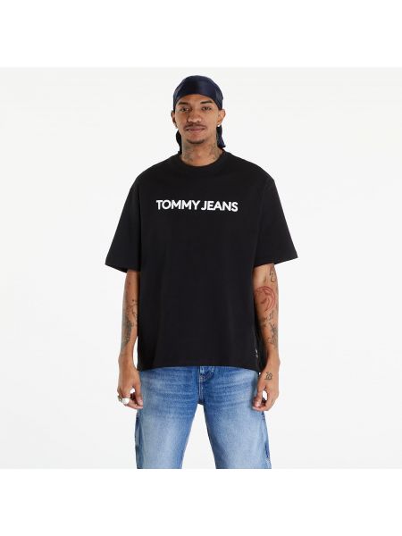 Oversized džíny Tommy Hilfiger černé