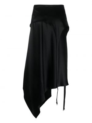 Spódnica midi asymetryczna Ssheena czarna
