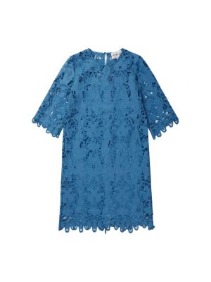 Sukienka mini Munthe niebieska