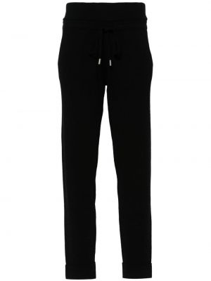 Плетени панталон Max & Moi черно