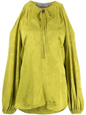 Блуза Silvia Tcherassi зелено
