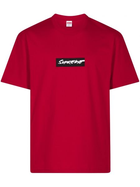 Majica s printom Supreme crvena