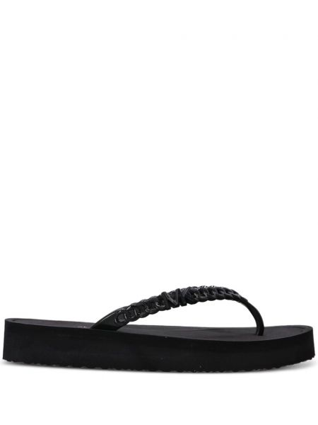 Flip flopi Michael Kors melns