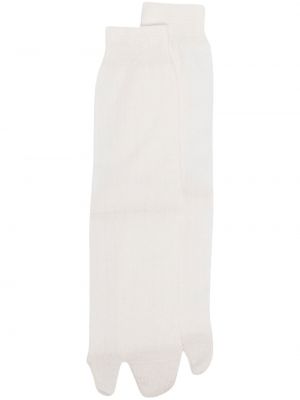 Pamučne čarape Maison Margiela bijela