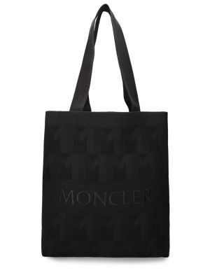 Bevásárlótáska Moncler fekete