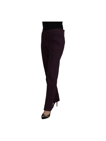Pantalones slim fit Bencivenga violeta