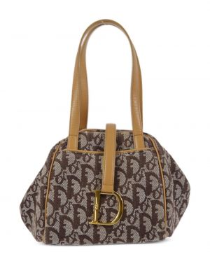 Nákupná taška Christian Dior hnedá
