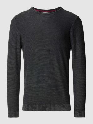 Czarny dzianinowy sweter No Excess