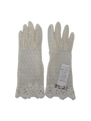 Rękawiczki Dolce And Gabbana białe