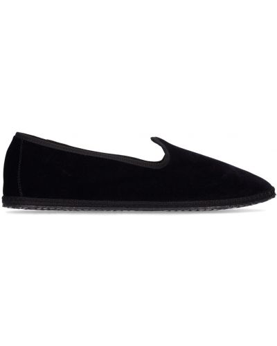 Pantofi loafer de catifea Vibi Venezia negru