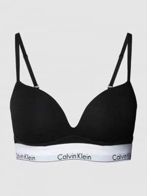Biustonosz push-up Calvin Klein Underwear czarny