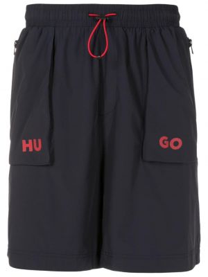 Shorts mit print Hugo