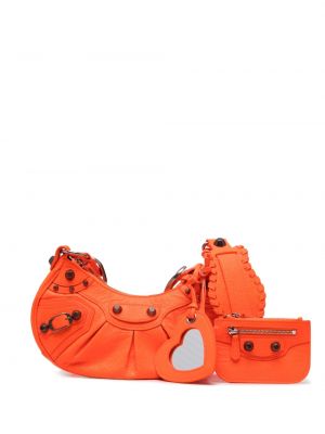Чанта за ръка Balenciaga оранжево