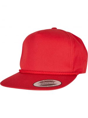 Cappello con visiera Flexfit rosso