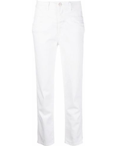 Панталон slim Closed бяло
