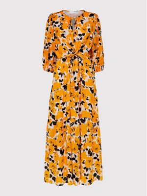 Šaty Selected Femme, oranžová