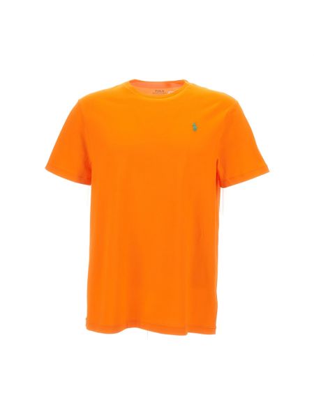 Camisa con bordado Polo Ralph Lauren naranja