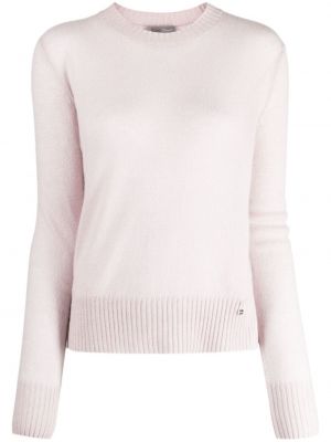 Кашмирен пуловер Herno розово