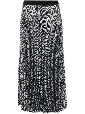 Plisirana suknja s printom s životinjskim uzorkom Karl Lagerfeld