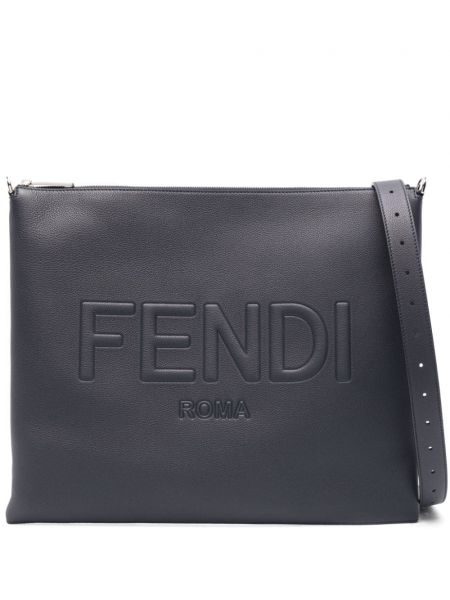 Кожени чанта за ръка Fendi