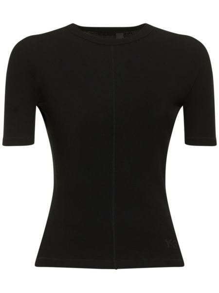 Camiseta ajustada Y-3 negro