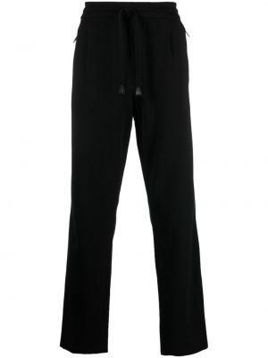 Rovné kalhoty Brioni černé