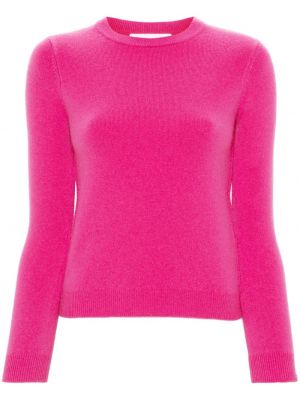 Кашмирен пуловер бродиран Extreme Cashmere розово
