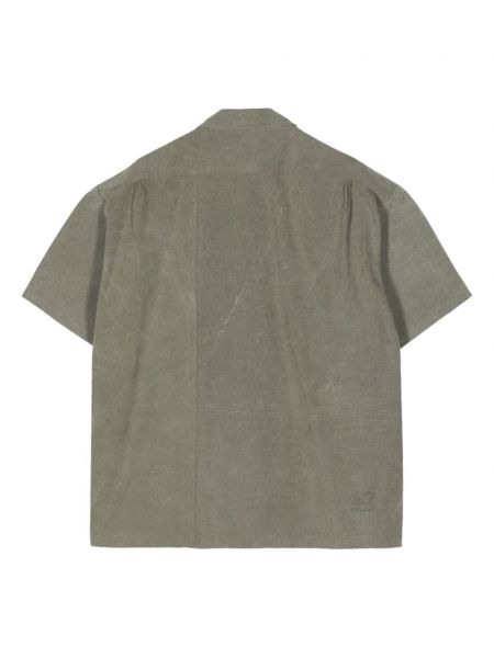 Medvilninė marškiniai Greg Lauren žalia
