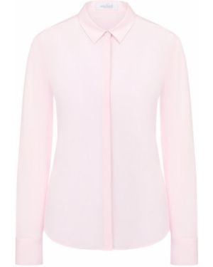 Шелковая рубашка Van Laack, розовая